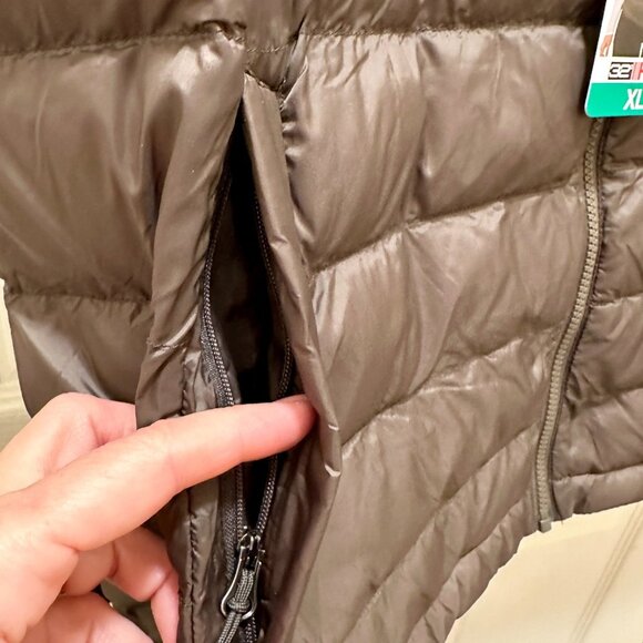 32 Degrees Heat Women's Lightweight Packable Vest Size XL Olive Green Warm (NEW) - Picture 9 of 15